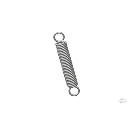 Approved Vendor Extension Spring, O=1.000, L= 6.00, W= .148 G809968775